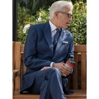 Ted Danson A Man On The Inside S02 Blue Blazer