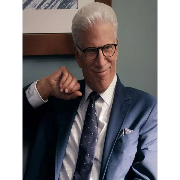 Ted Danson A Man On The Inside S02 Blue Blazer