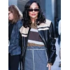 Tessa Thompson NYC 2025 Leather Jacket