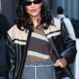 Tessa Thompson NYC 2025 Leather Jacket