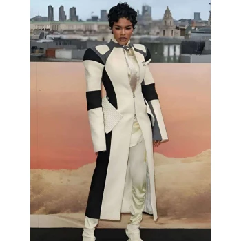 Teyana Taylor One Battle After Another Leather Coat Teyana Taylor One Battle After Another Leather Coat
