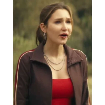 Thais Martin Frauds Brown Track Jacket Thais Martin Frauds Brown Track Jacket