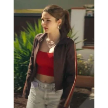 Thais Martin Frauds Brown Track Jacket Thais Martin Frauds Brown Track Jacket