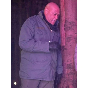The Astronaut Laurence Fishburne Grey Cotton Jacket The Astronaut Laurence Fishburne Grey Cotton Jacket