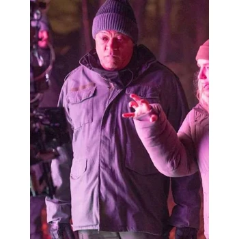 The Astronaut Laurence Fishburne Grey Cotton Jacket The Astronaut Laurence Fishburne Grey Cotton Jacket