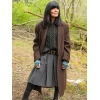 The Celebrity Traitors Claudia Winkleman Brown Coat