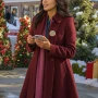 The Christmas Ring Nazneen Contractor Wool Coat