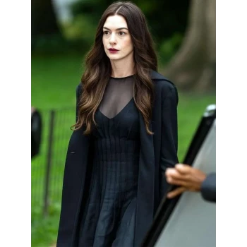 The Devil Wears Prada 2 Andy Sachs Black Coat The Devil Wears Prada 2 Andy Sachs Black Coat