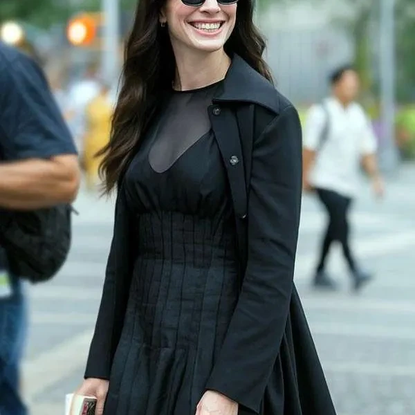 The Devil Wears Prada 2 Andy Sachs Black Coat