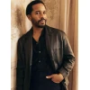 The Dutchman André Holland Black Leather Jacket