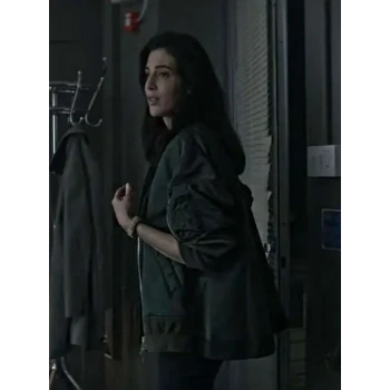 The Sandman Lyta Hall Green Bomber Jacket The Sandman Lyta Hall Green Bomber Jacket
