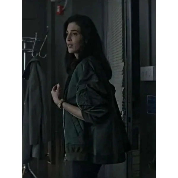 The Sandman Lyta Hall Green Bomber Jacket