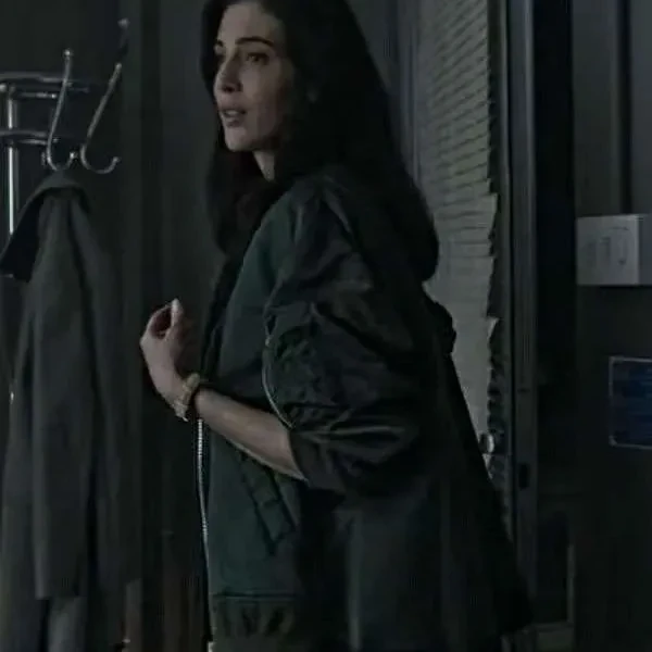 The Sandman Lyta Hall Green Bomber Jacket The Sandman Lyta Hall Green Bomber Jacket