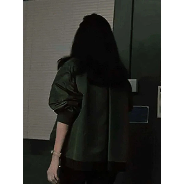 The Sandman Lyta Hall Green Bomber Jacket