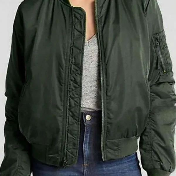 The Sandman Lyta Hall Green Bomber Jacket The Sandman Lyta Hall Green Bomber Jacket