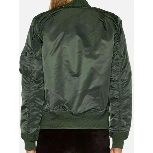 The Sandman Lyta Hall Green Bomber Jacket