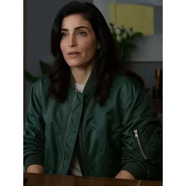 The Sandman Lyta Hall Green Bomber Jacket