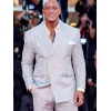 The Smashing Machine 2025 Premiere Dwayne Johnson Suit