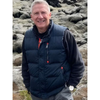 The Today Show Tom Costello Puffer Vest