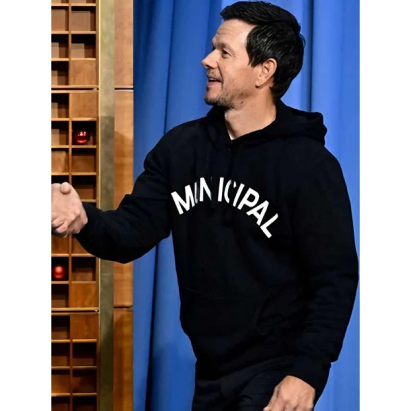 The Tonight Show Mark Wahlberg Black Hoodie