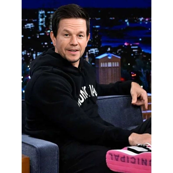 The Tonight Show Mark Wahlberg Black Hoodie