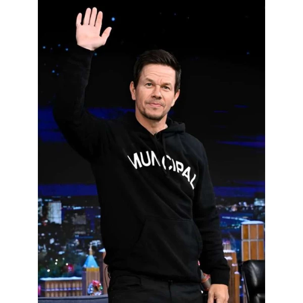 The Tonight Show Mark Wahlberg Black Hoodie