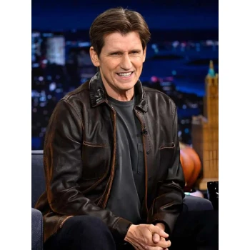 The Tonight Show Starring Jimmy Fallon S13 Denis Leary Brown Jacket