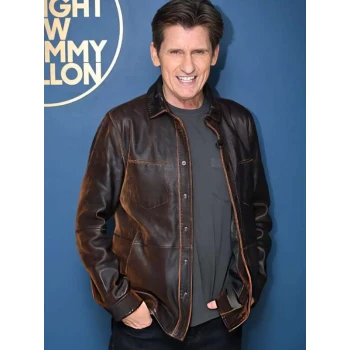 The Tonight Show Starring Jimmy Fallon S13 Denis Leary Brown Jacket