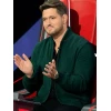The Voice S28 Michael Buble Suede Leather Jacket