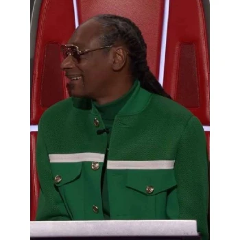 The Voice S28 Snoop Dogg Green Jacket