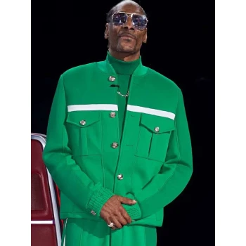 The Voice S28 Snoop Dogg Green Jacket