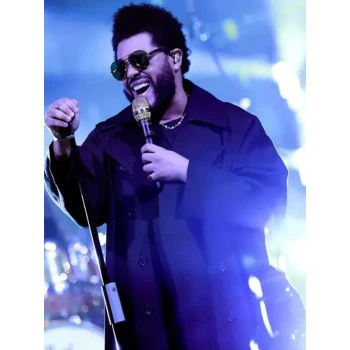 The Weeknd Black Coat Gala Casino Night Style The Weeknd Black Coat Gala Casino Night Style