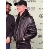 Timothee Chalamet NYFF63 Black Leather Jacket
