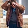 Timothy Spall Goodbye June Brown Leather Jacket