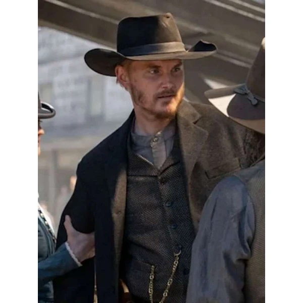 Toby Hemingway The Abandons Black Blazer