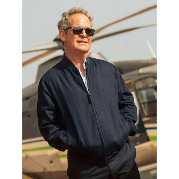 Tom Hollander The Iris Affair Bomber Jacket