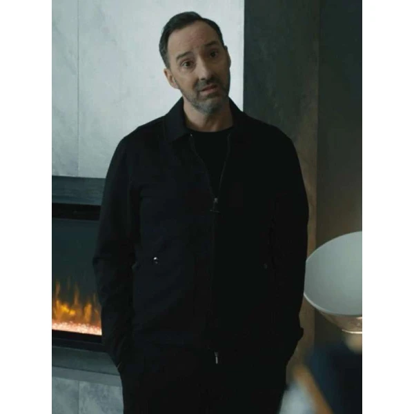 Tony Hale Elsbeth S03 Black Jacket