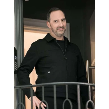 Tony Hale Elsbeth S03 Black Jacket