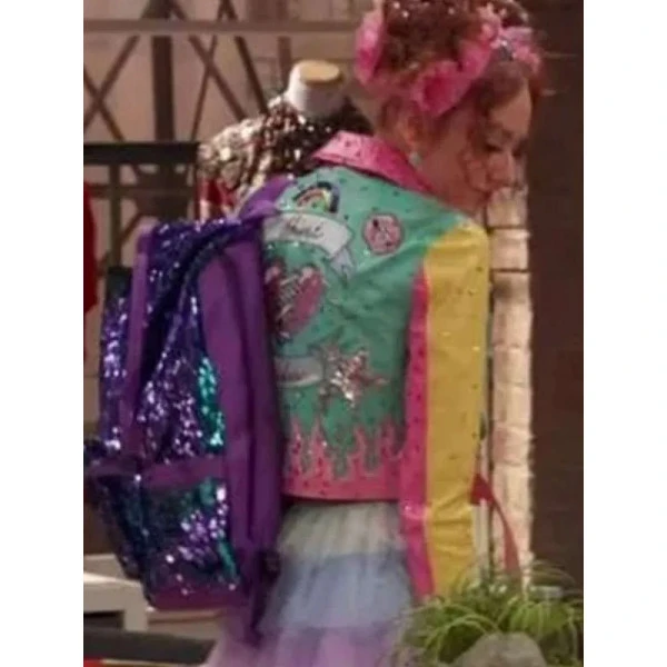 Tori Kostic Ravens Home Leather Jacket