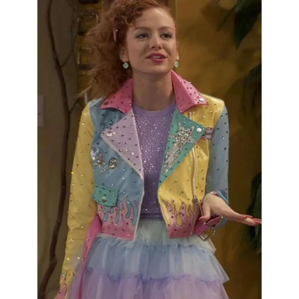 Tori Kostic Ravens Home Leather Jacket