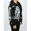 Tory Nichols Cobra Kai S03 Skeleton Black Jacket