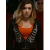 Tory Nichols Cobra Kai S03 Skeleton Black Jacket