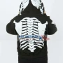 Tory Nichols Cobra Kai S03 Skeleton Black Jacket