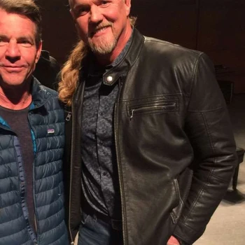 Trace Adkins I Can Only Imagine 2 Black Leather Jacket