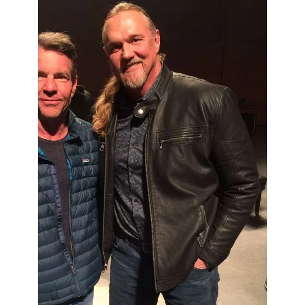 Trace Adkins I Can Only Imagine 2 Black Leather Jacket