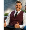 Travis Kelce Happy Gilmore 2 Stylish Maroon Vest