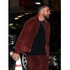 Travis Kelce NYC 2025 Corduroy Jacket