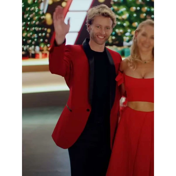 Trent Whiddon Christmas in the Ballroom Red Blazer