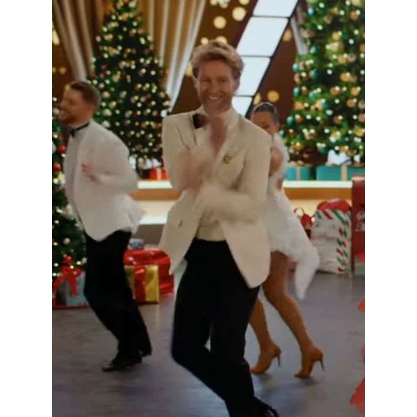 Trent Whiddon Christmas in the Ballroom White Blazer