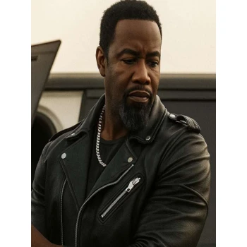 Trouble Man 2025 Michael Jai Leather Jacket Trouble Man 2025 Michael Jai Leather Jacket